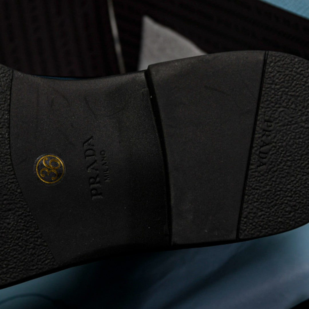 Prada Brushed Chelsea Boots 'Black'