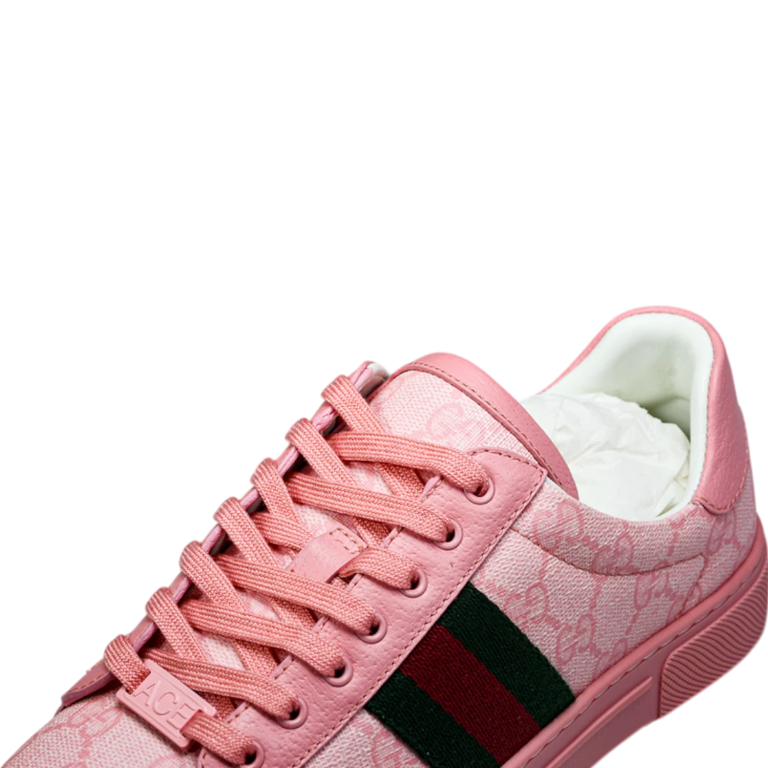 Guссi Ace Web Monogram 'Pink'