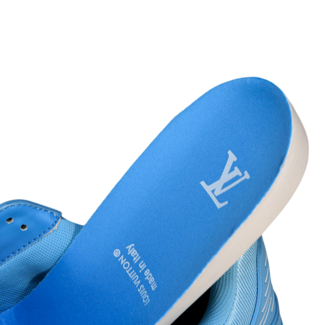 Louis Vuittоп Trainer Low 'Monogram Blue Embossed'