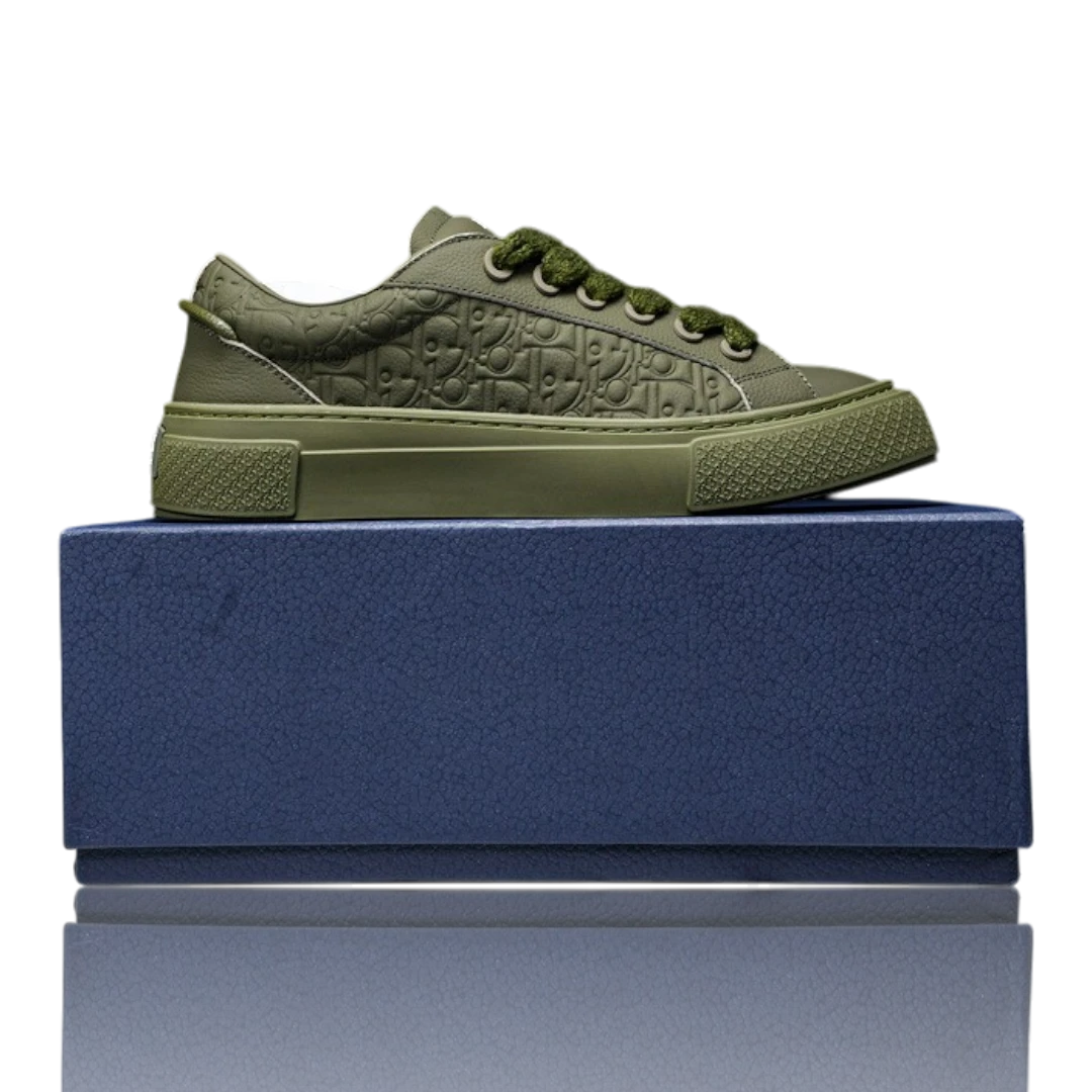 Dlor B33 Gravity Leather 'Oblique Triple Khaki'