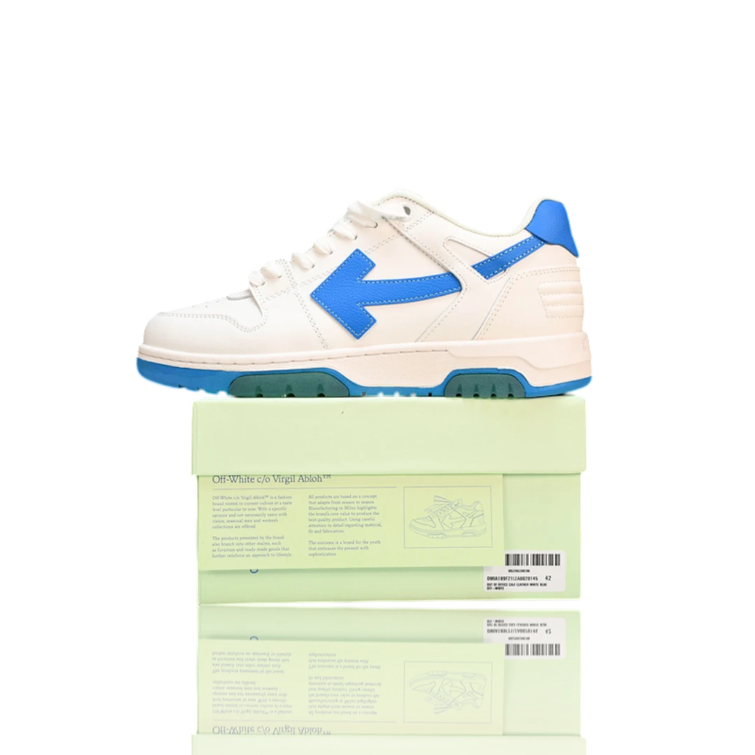 Off-White Out Of Office Low Top 'White Blue' (FW21)