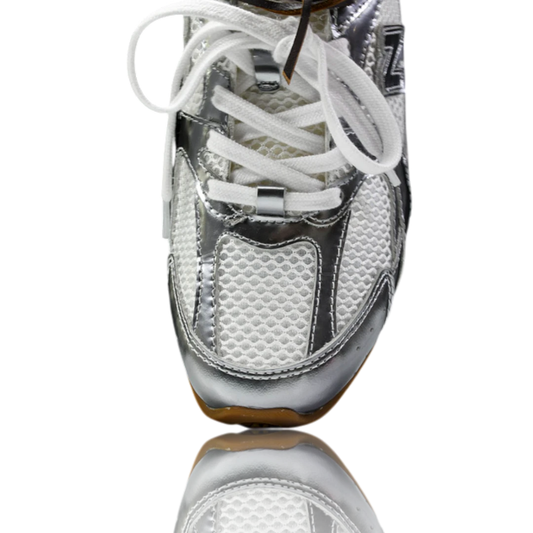 NB 530 SL x Miu Miu 'Metallic Silver'