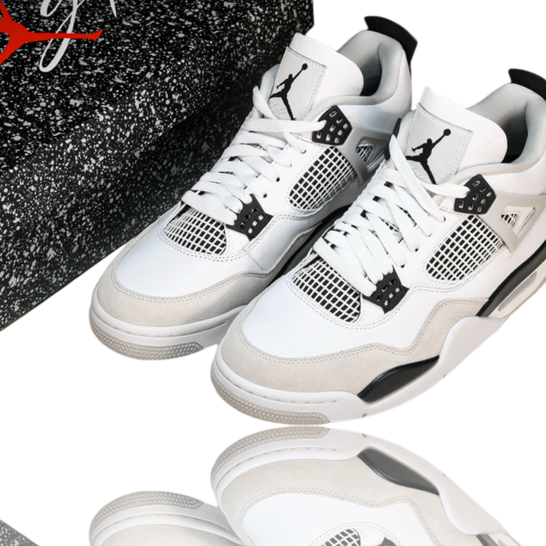 AJ4 Retro 'Military Black'