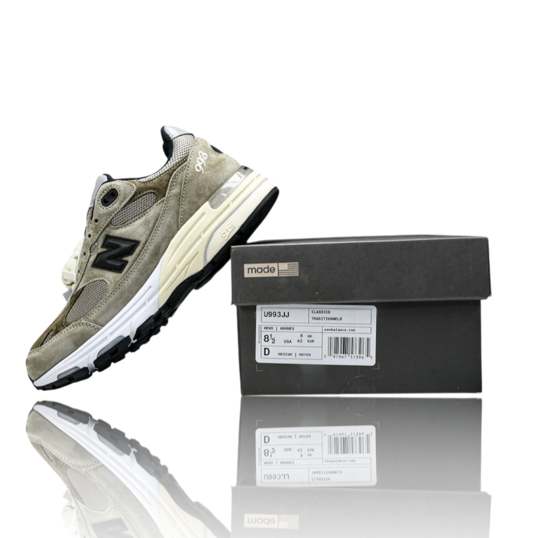 NB 993 x MiUSA JJJJound 'Military Urban Grey Angora'