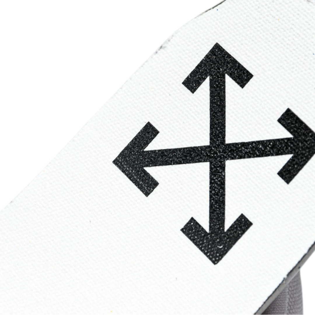 Off-White Vulc Low 'White' (‘C 2018)  Old Stripes