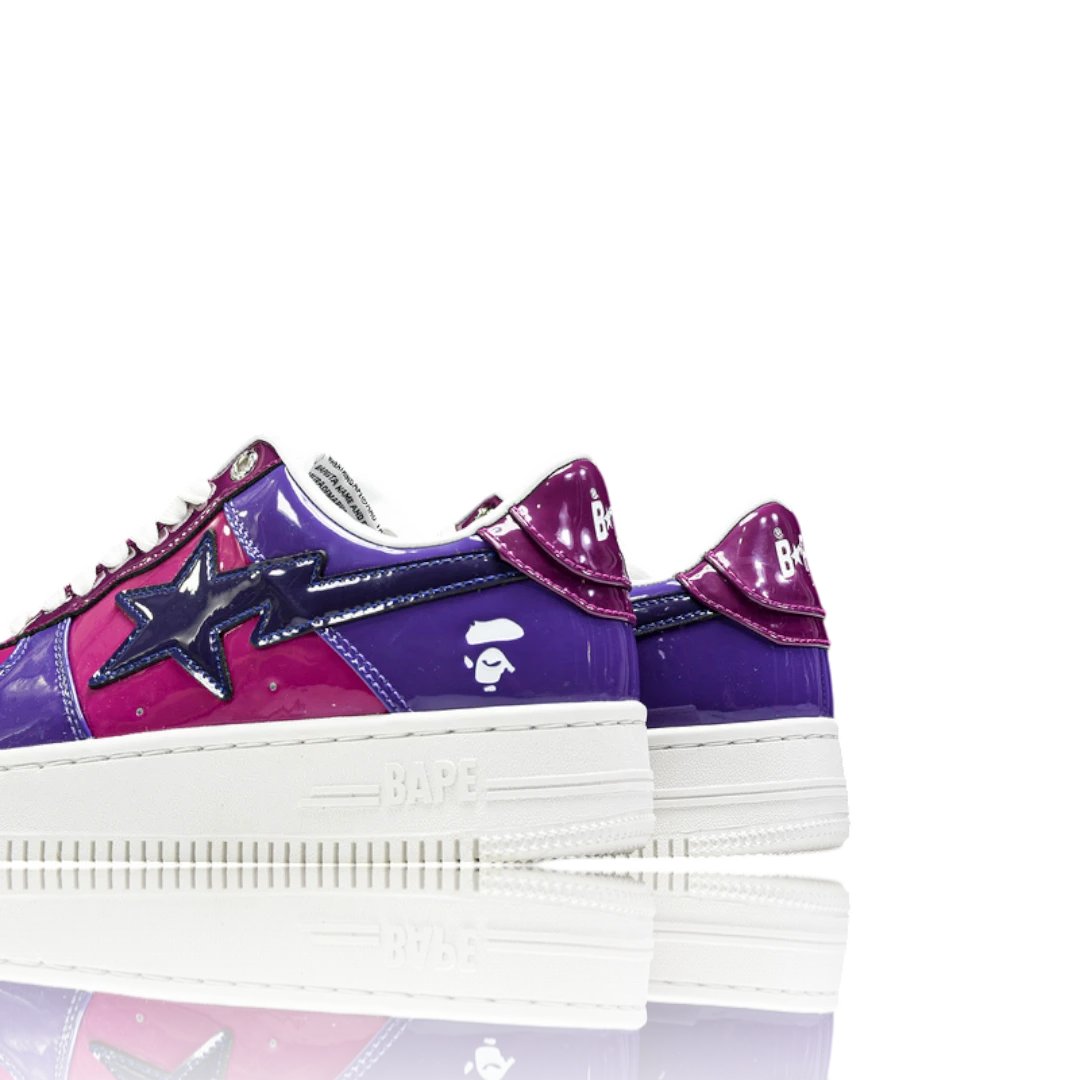 A Bathing Ape Bapesta Color Camo Combo 'Purple'