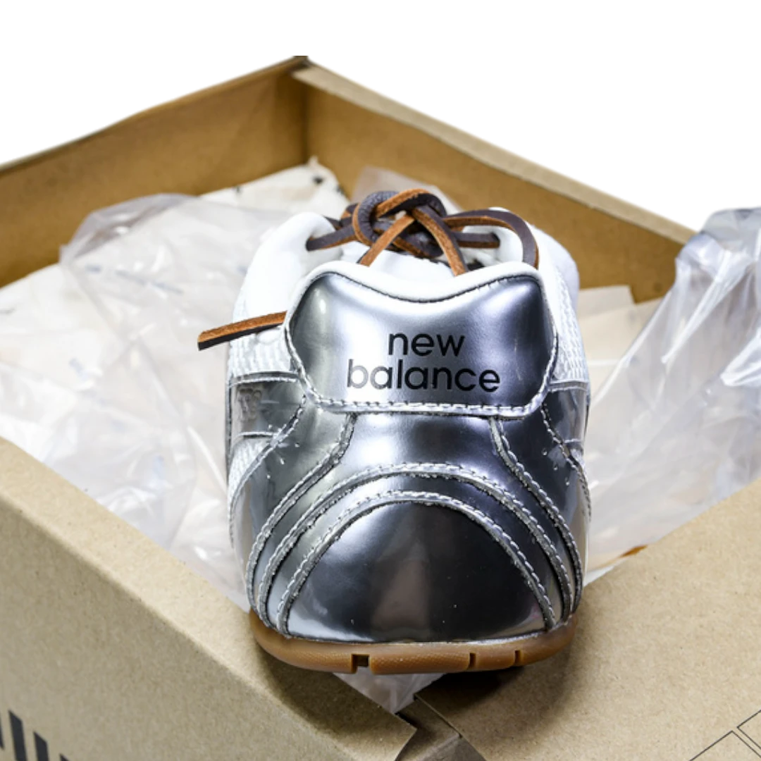 NB 530 SL x Miu Miu 'Metallic Silver'