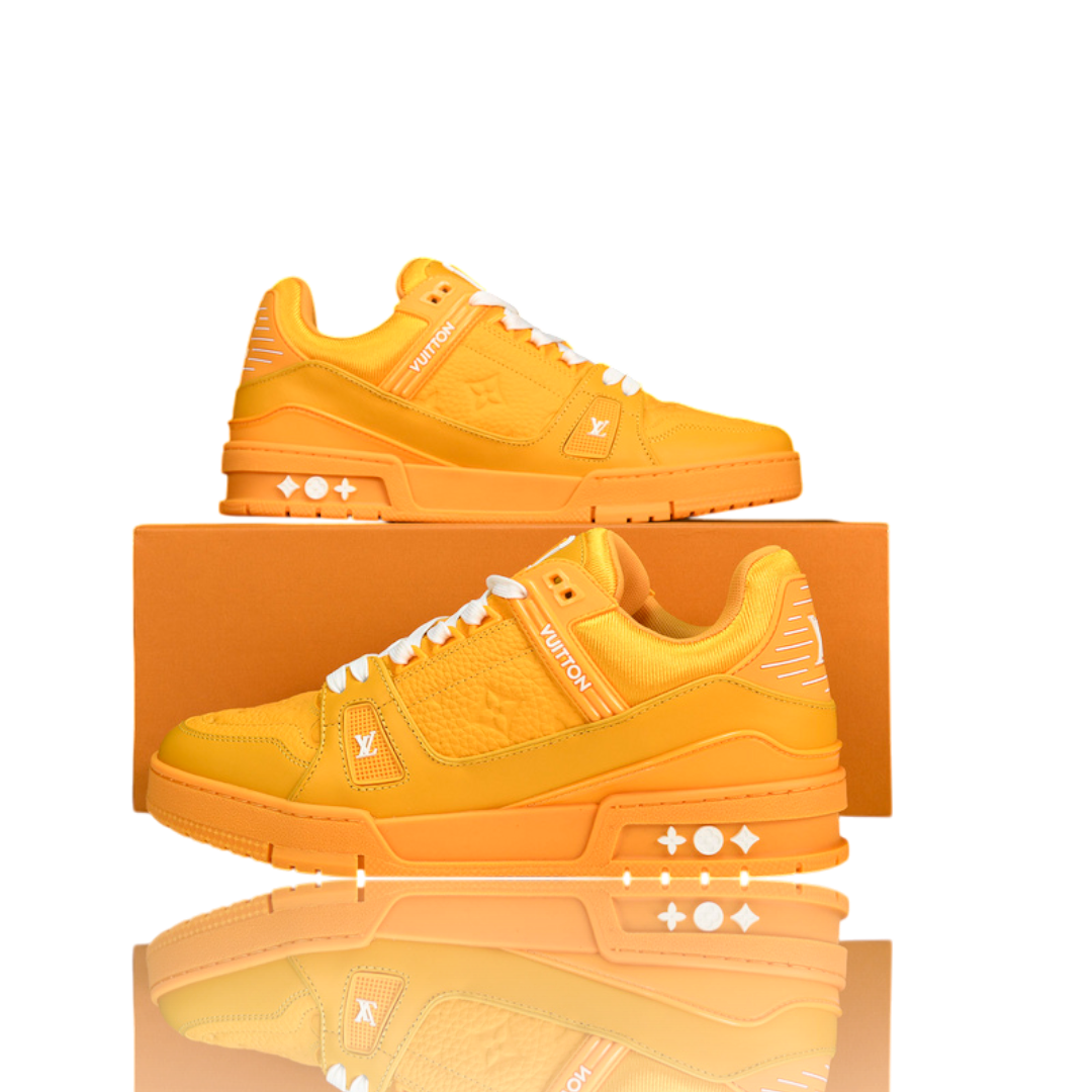 Louis Vuittоп Trainer Low 'Monogram Yellow Embossed'
