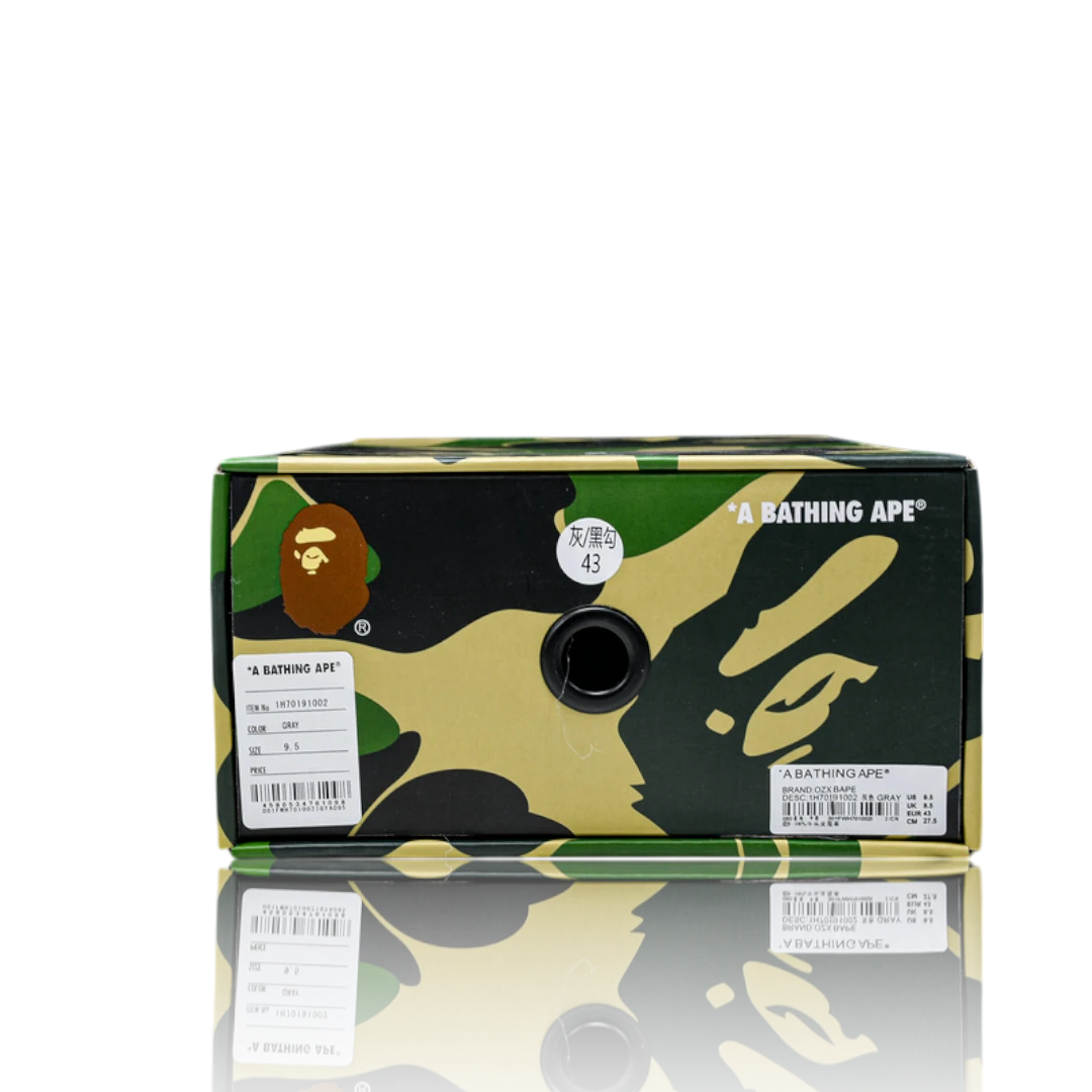 A Bathing Ape Bapesta 'White Grey'