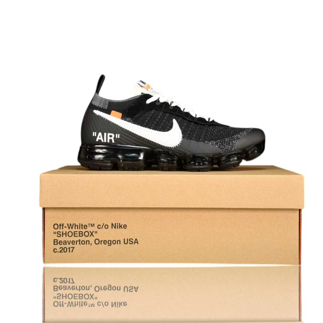 Off-White x Air VaporMax 'Black White'