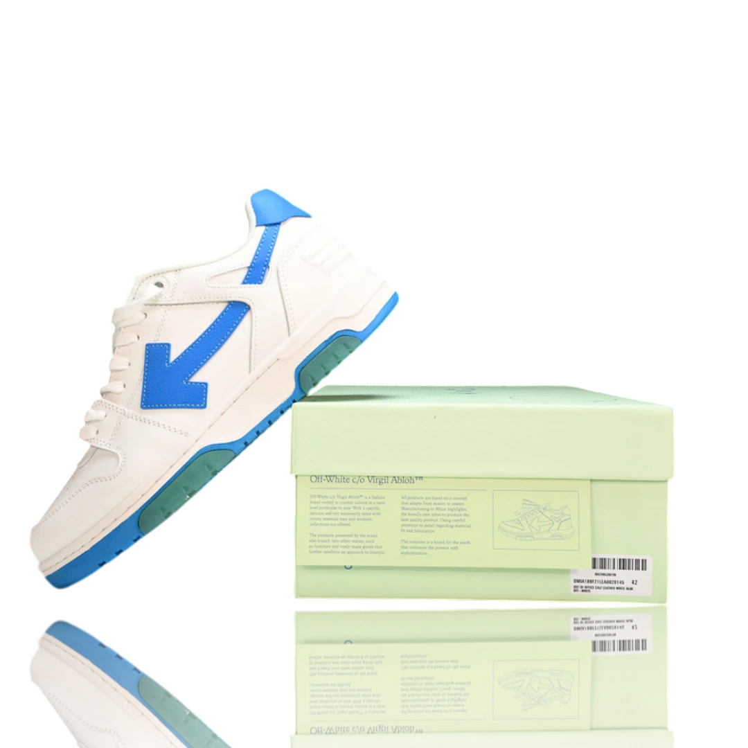 Off-White Out Of Office Low Top 'White Blue' (FW21)