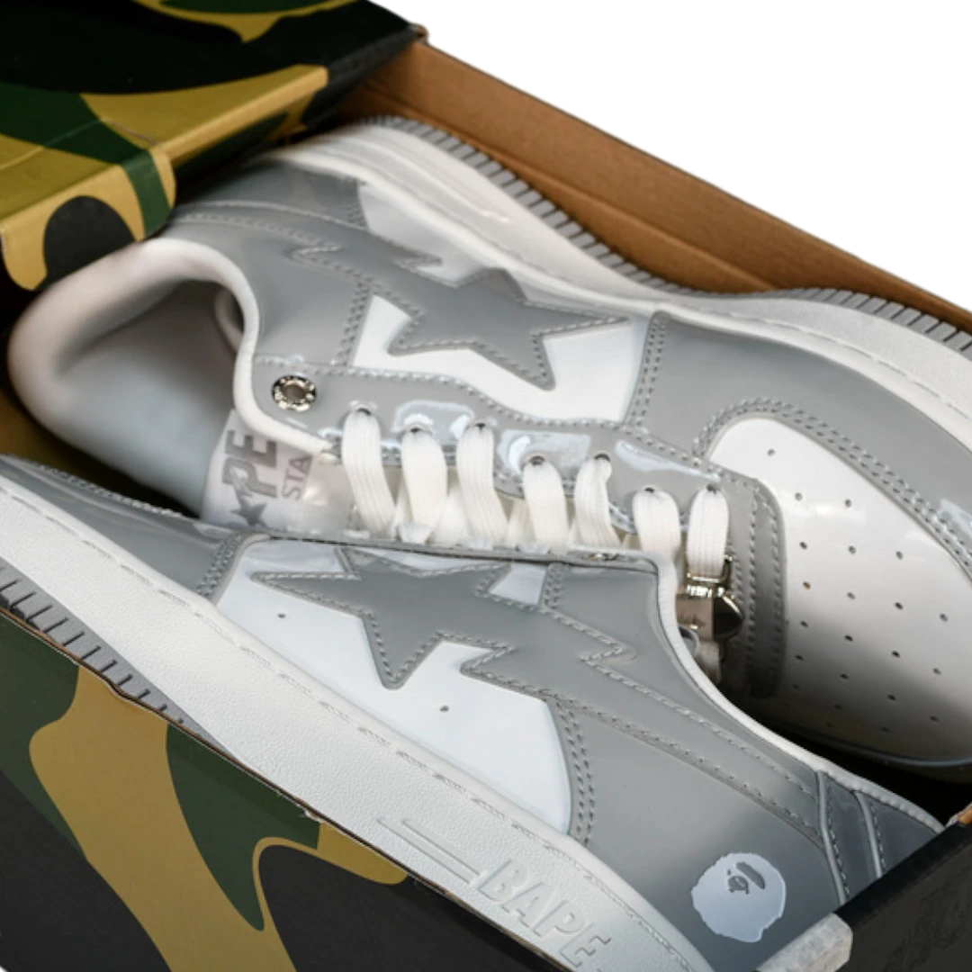 A Bathing Ape Bapesta 'Light Grey'