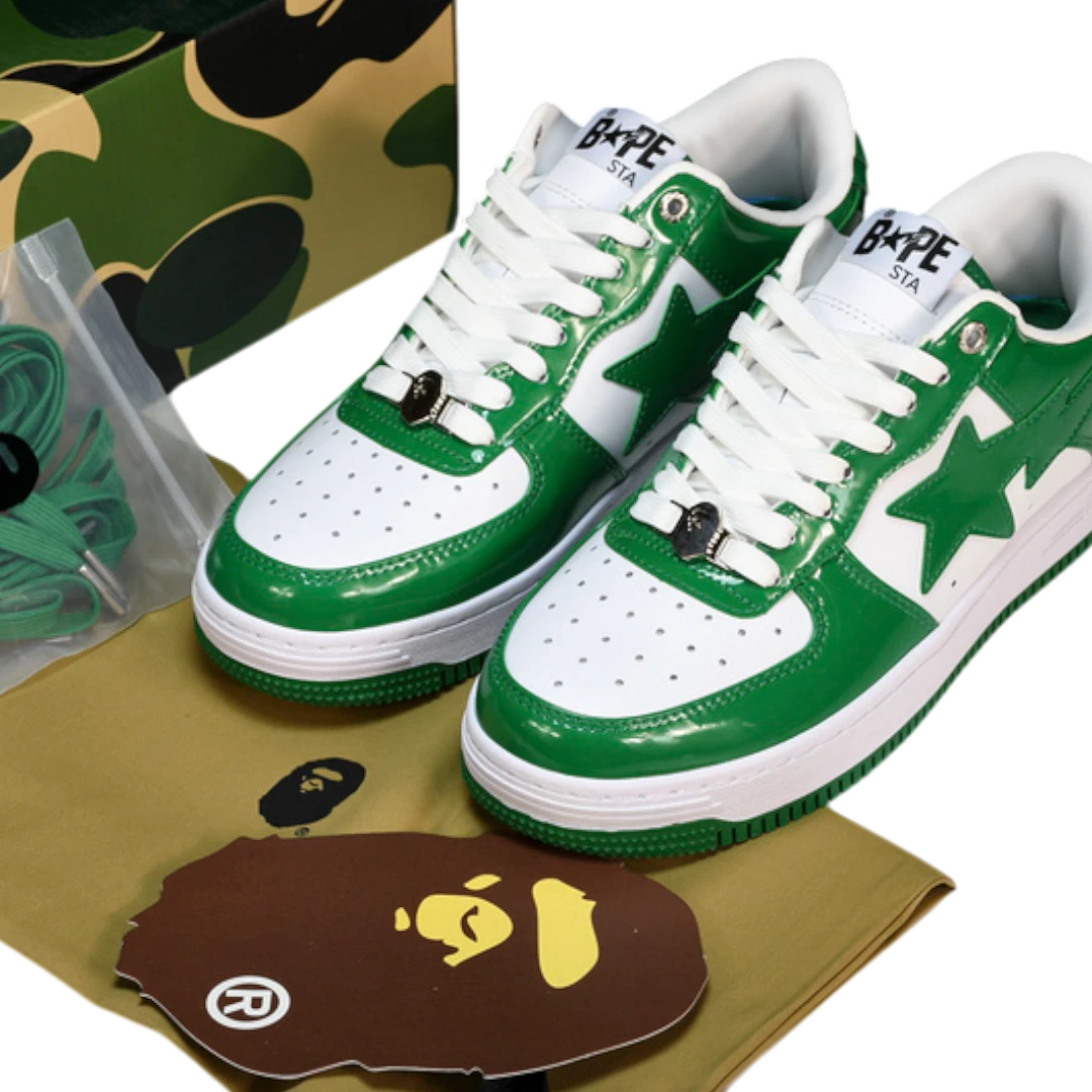 A Bathing Ape Bapesta 'Green'