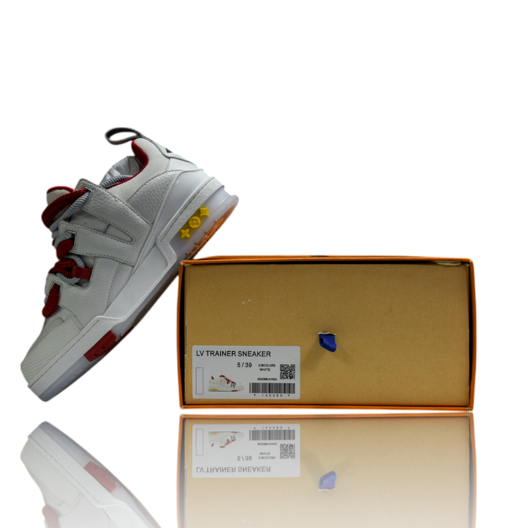 Louis Vuittоп Skate Sneakers by KidSuper 'White Red'