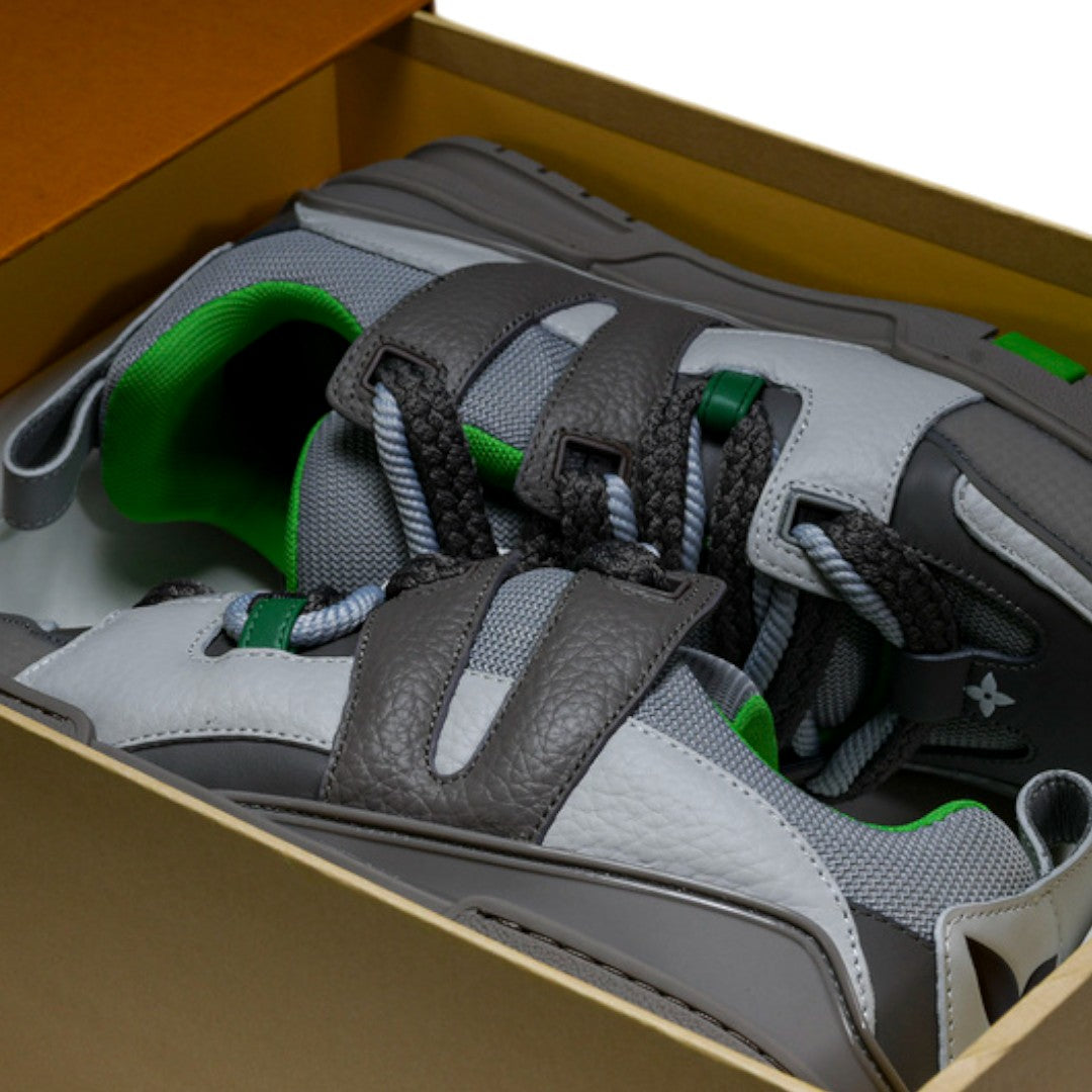 Louis Vuittоп Skate Sneakers by KidSuper 'Grey Green'