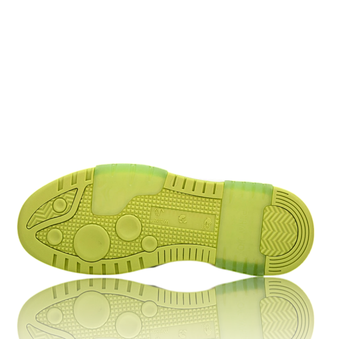 Off-White Out Of Office Low Top - Sartorial Stitch 'Green White'