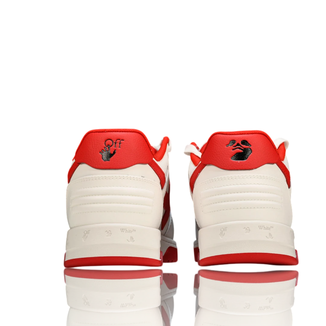 Off-White Out Of Office Low Top 'Red White'