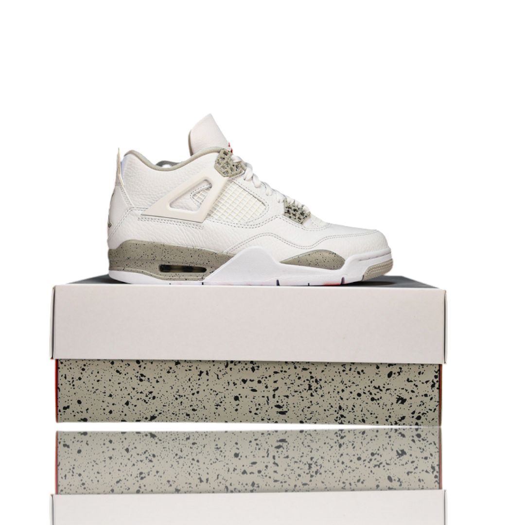 AJ4 Retro 'White Oreo'