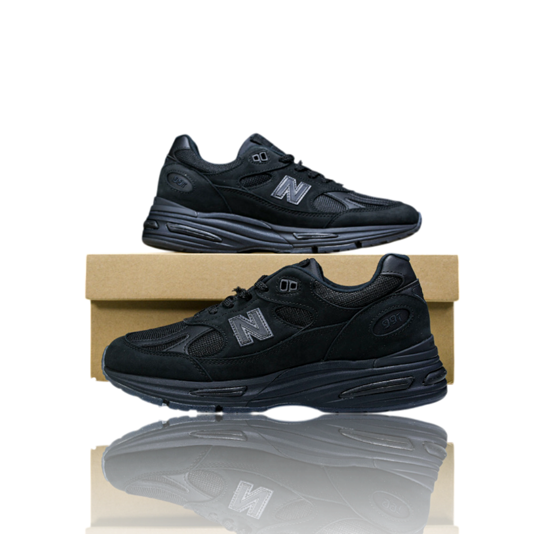 NB 991v2 MiUK x Stone Island 'Ghost Pack Black'