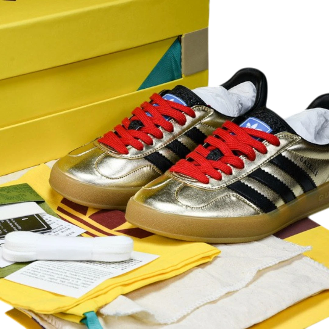 Guссi x Gazelle 'Metallic Gold'
