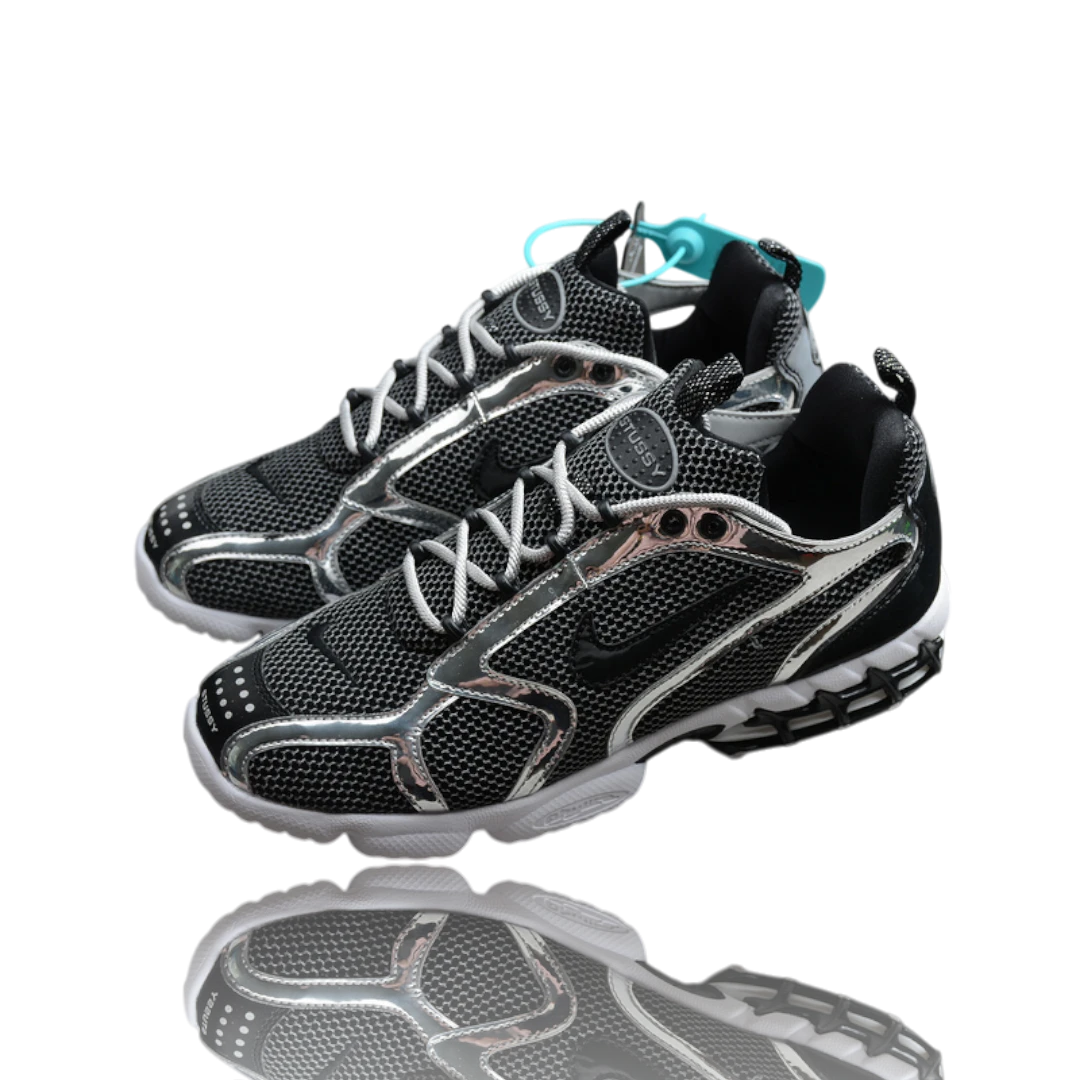 Air Zoom Spiridon Cage 2 'Stussy Pure Platinum'