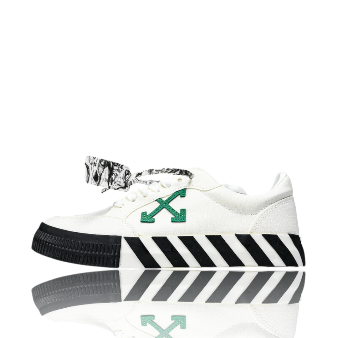 Off-White Vulc Low 'Canvas White Green'