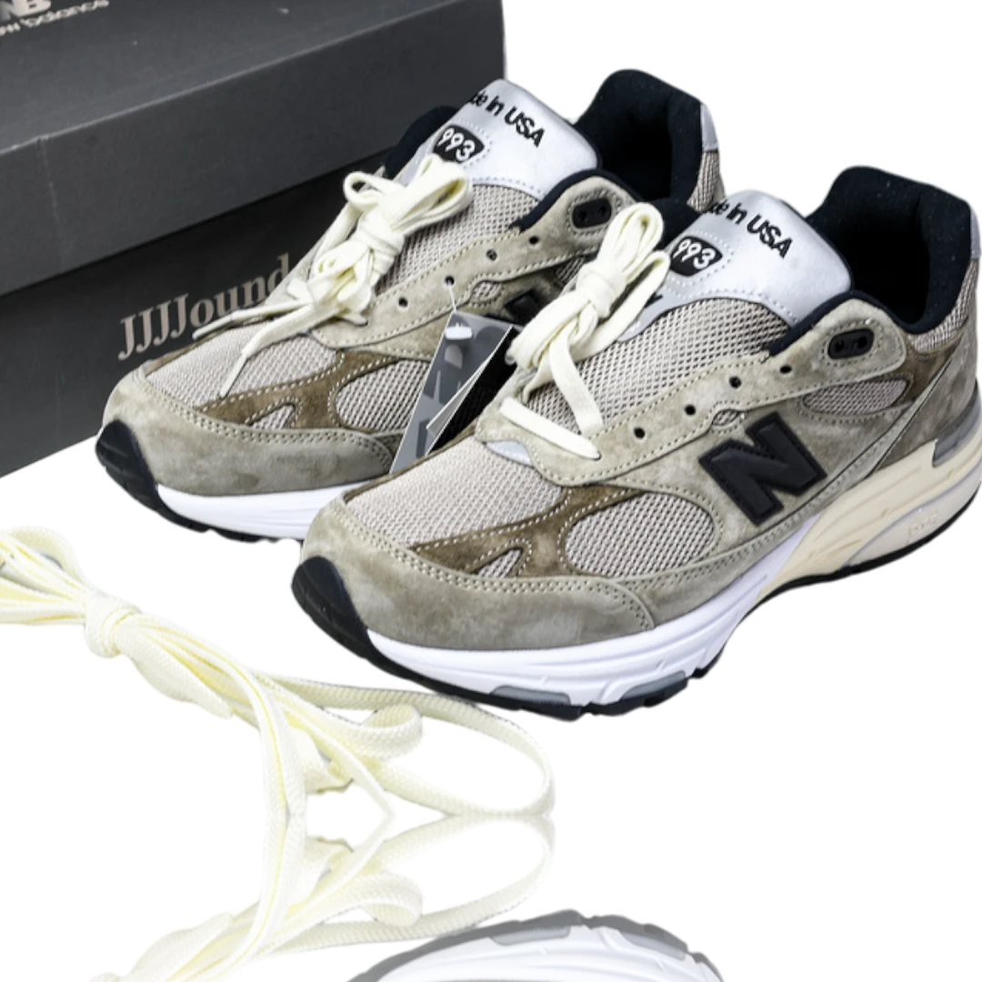 NB 993 x MiUSA JJJJound 'Military Urban Grey Angora'