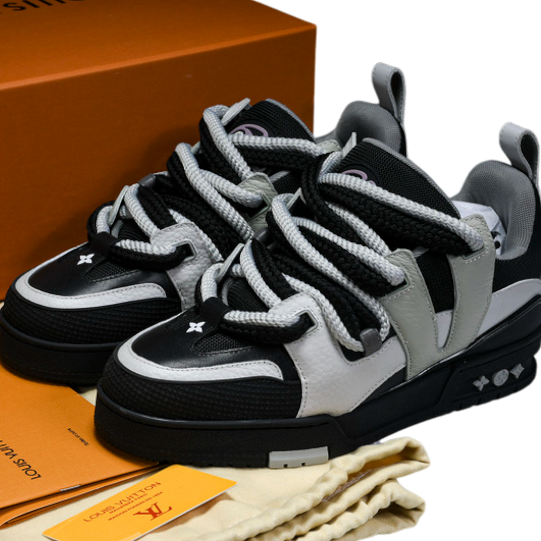 Louis Vuittоп Skate Sneakers by KidSuper 'Black White'