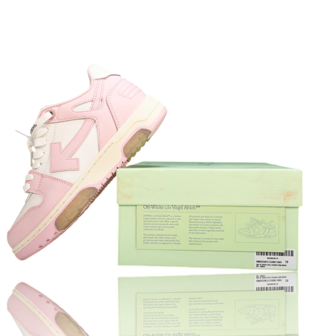 Off-White Out Of Office Low Top 'Pink White'