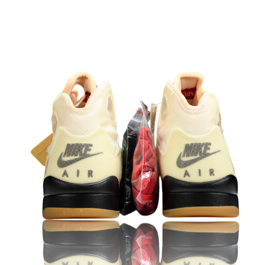 Off-White x AJ5 Retro 'Sail'