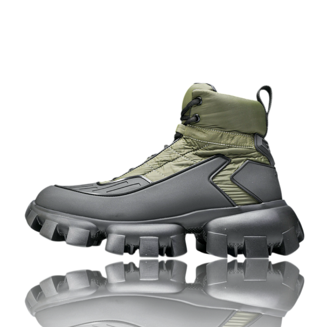 Prada Cloudbust Thunder High Tops 'Army Green'