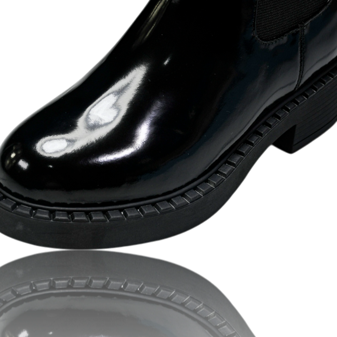 Prada Brushed Chelsea Boots 'Black'