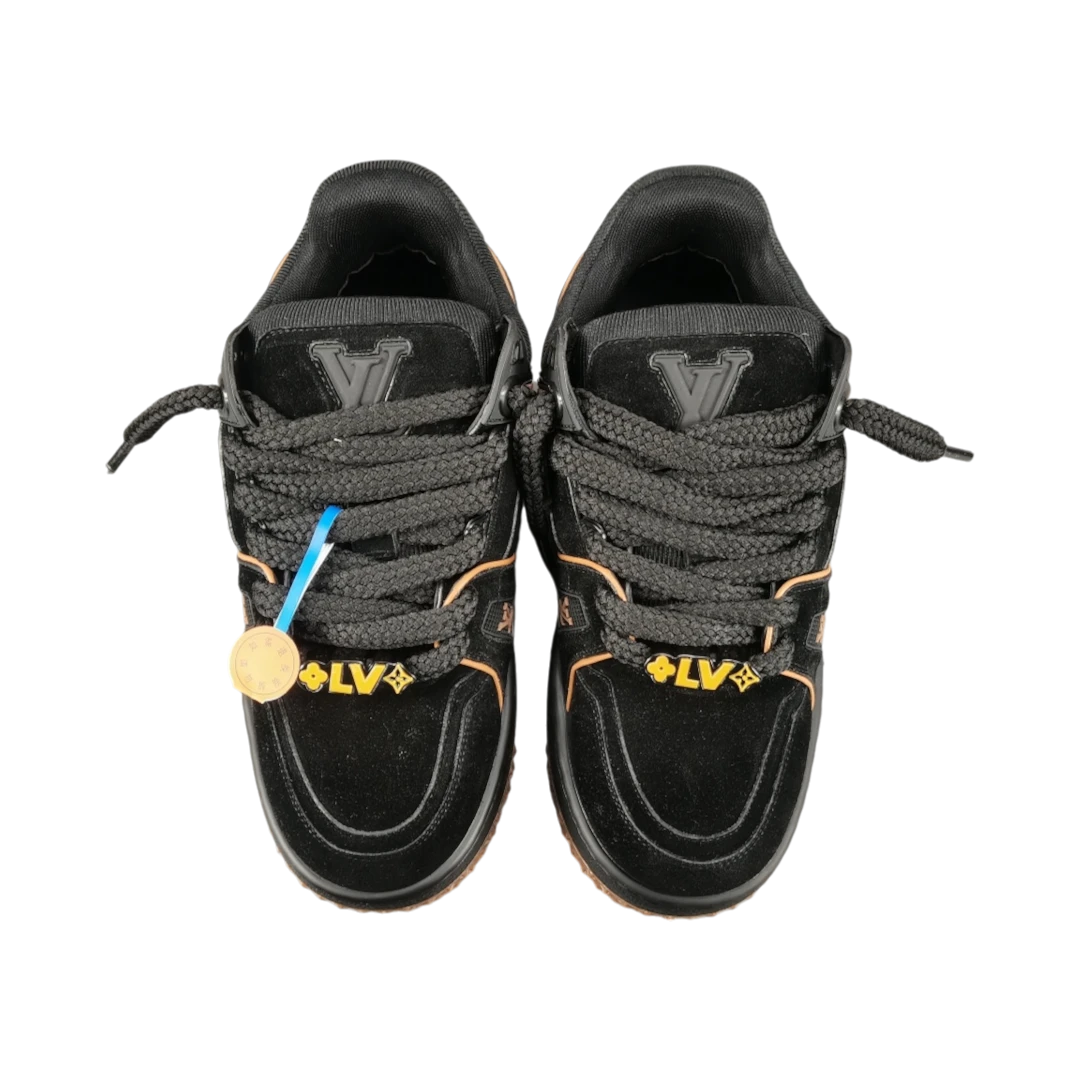 Louis Vuittоп Trainer Maxi 'Black Brown Suede'