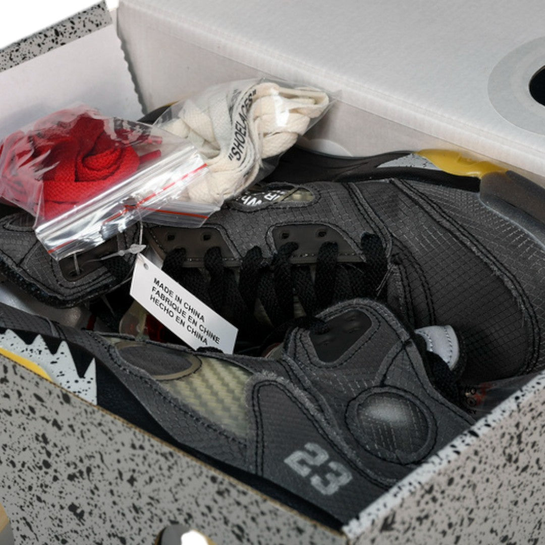 Off-White x AJ5 Retro 'Muslin'