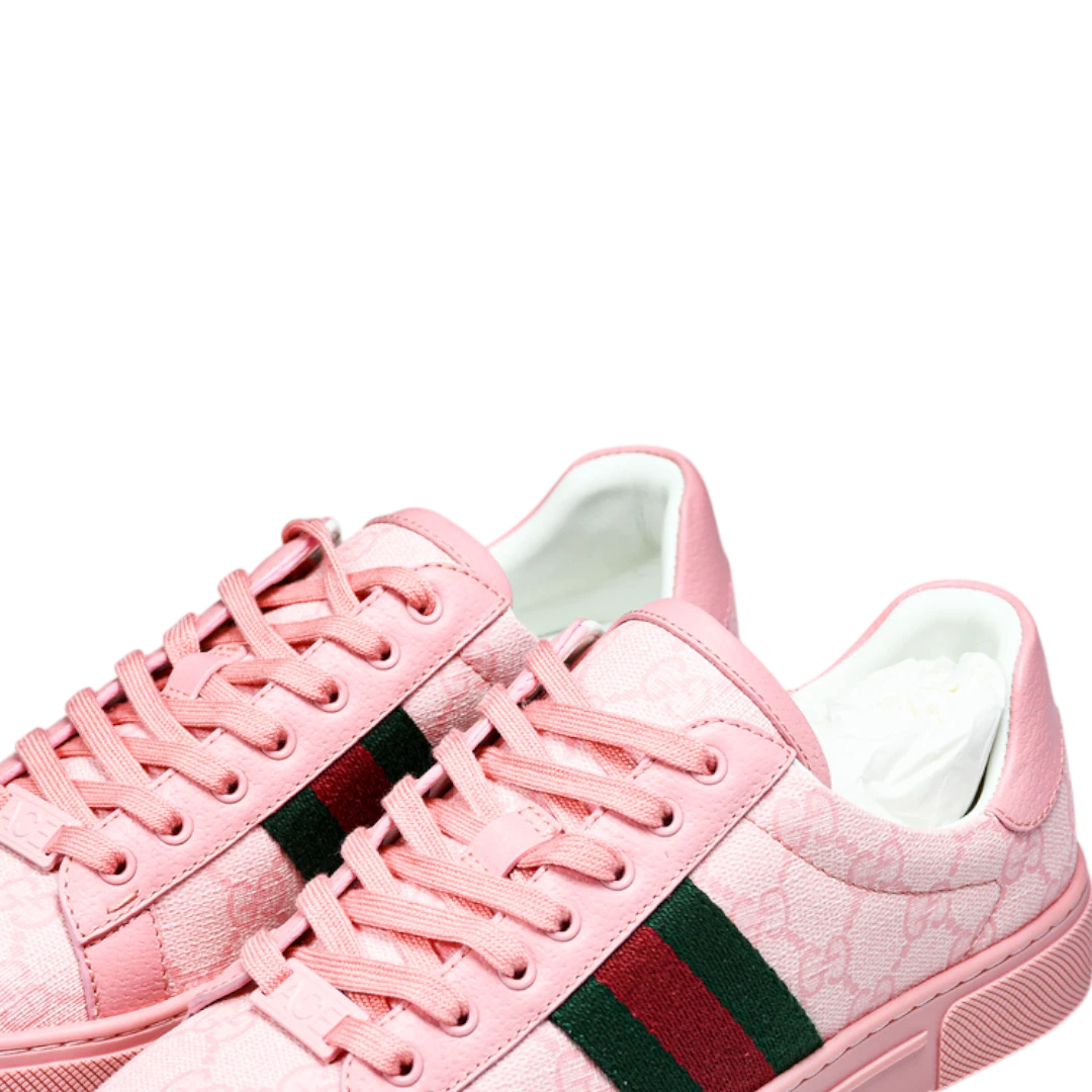 Guссi Ace Web Monogram 'Pink'
