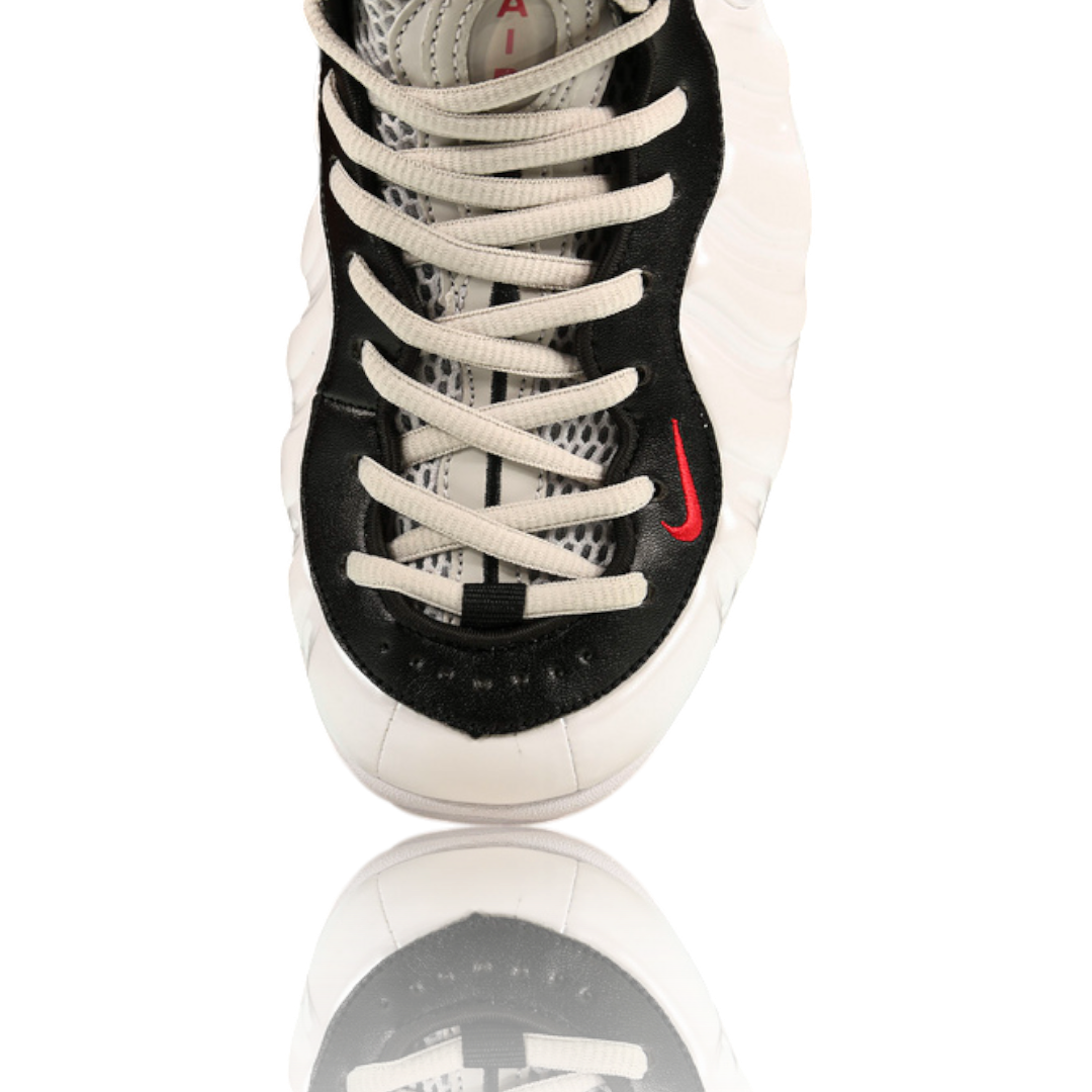 Air Foamposite Pro 'White Black University Red'