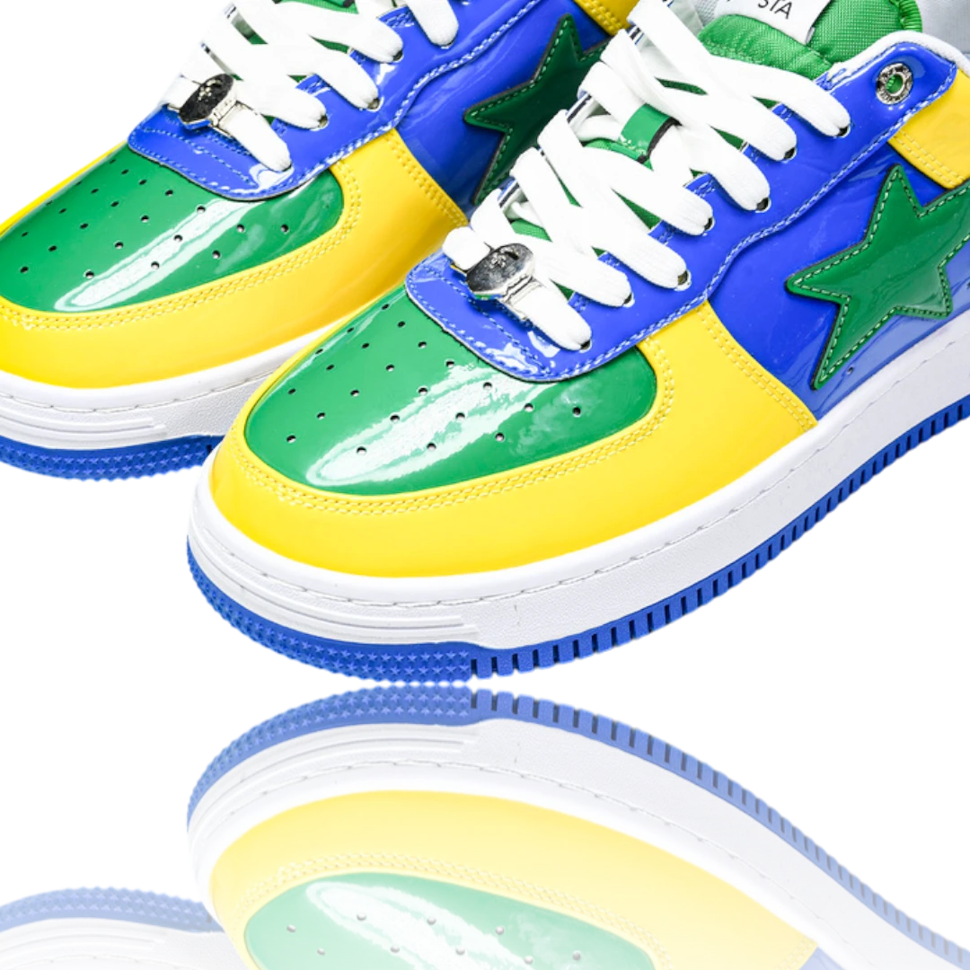 A Bathing Ape Bapesta 'Brazil'