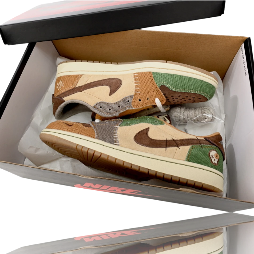 Zion Williamson x AJ1 Retro Low OG 'Voodoo'