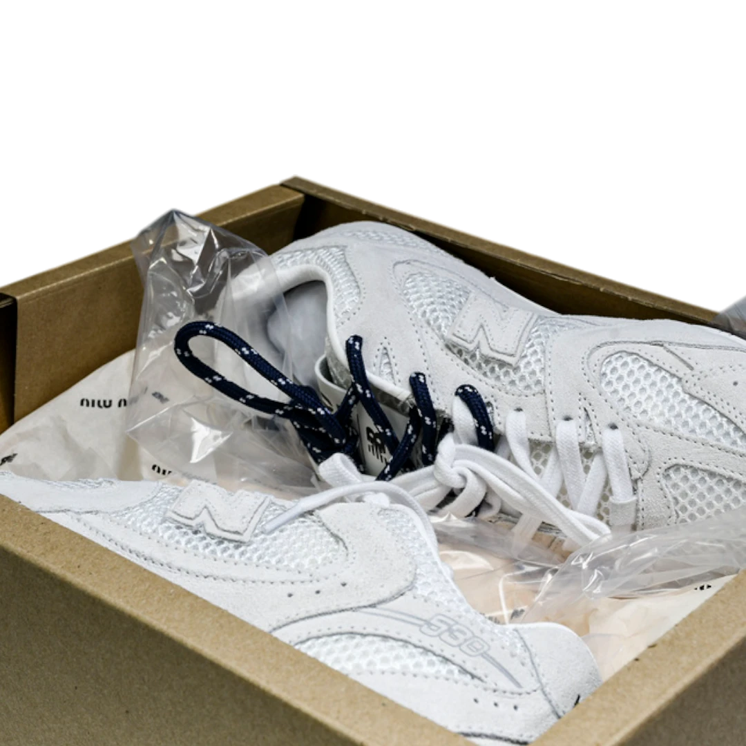 NB 530 SL x  Miu Miu 'White'