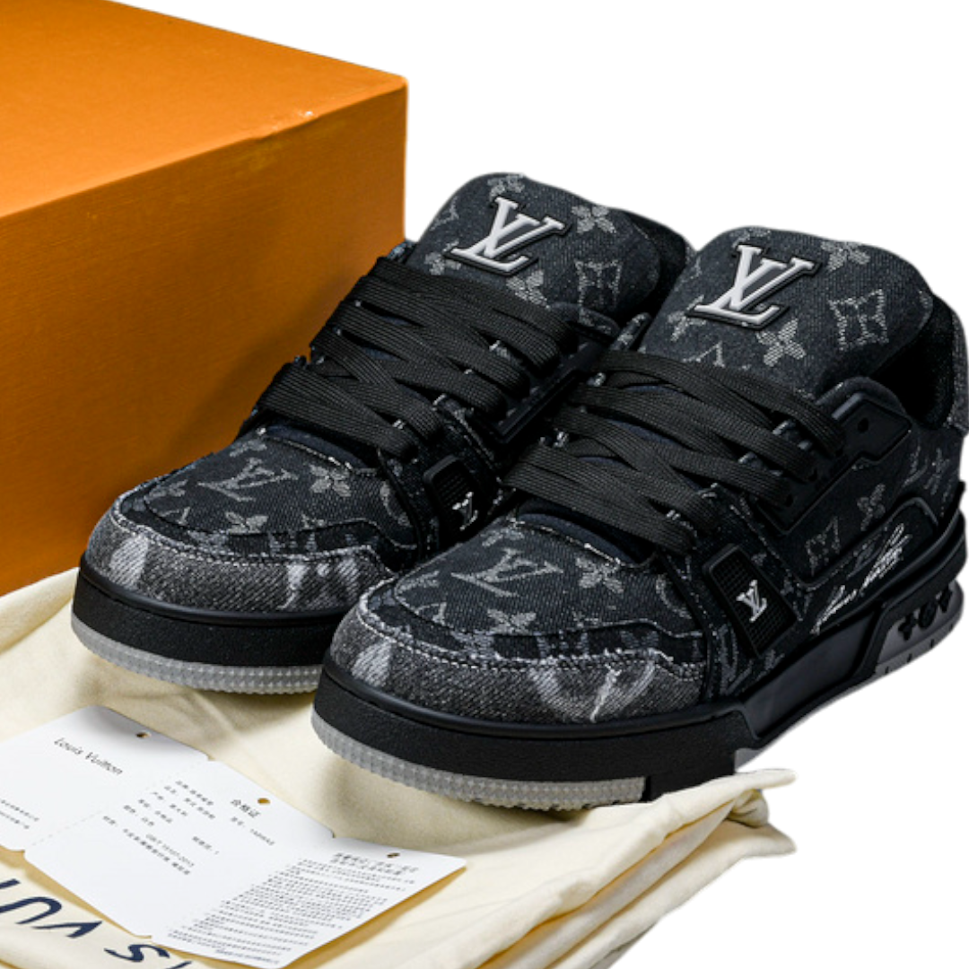 Louis Vuittоп Trainer Low 'Monogram Denim Black'