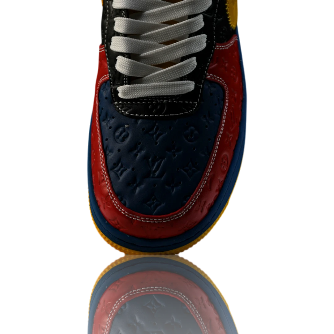 Louis Vuittоп x AF1 By Virgil Abloh 'Red Blue Yellow'