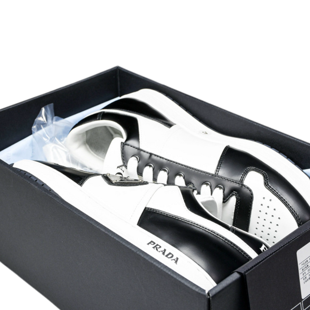 Prada Downtown Sneaker 'Black White'