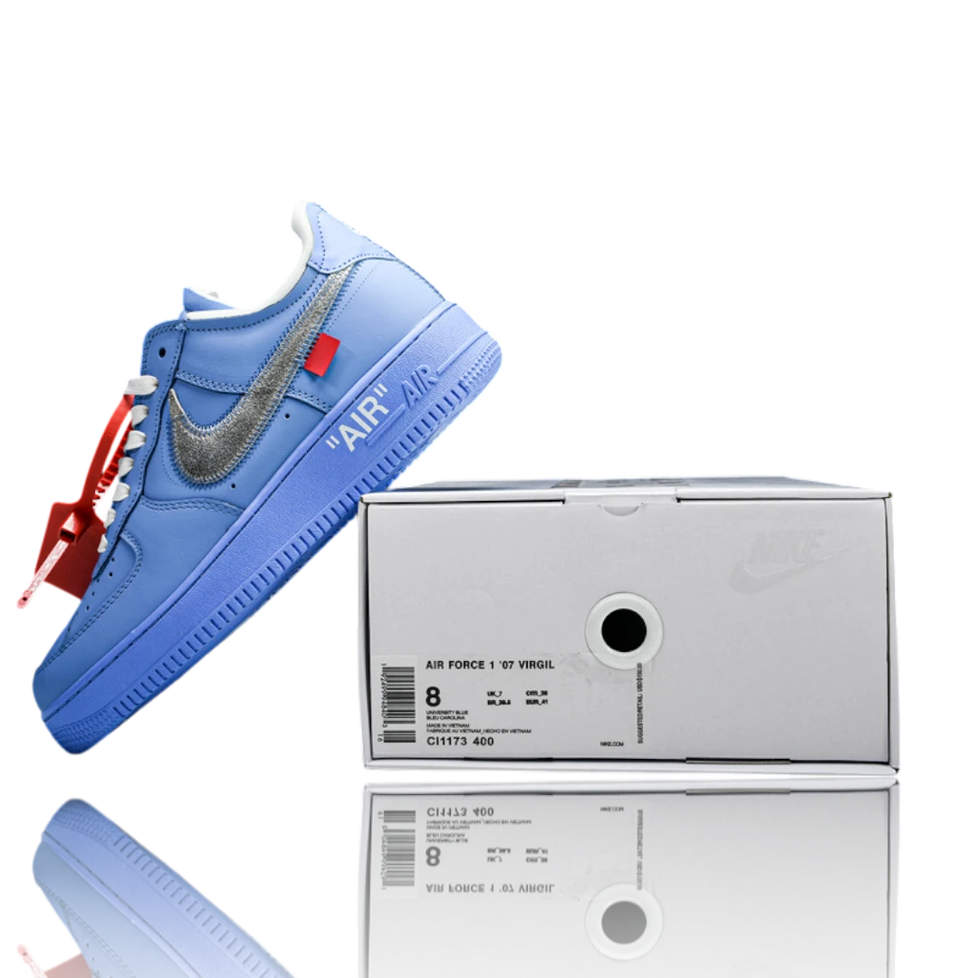 Off-White x AF1 MCA 'University Blue'