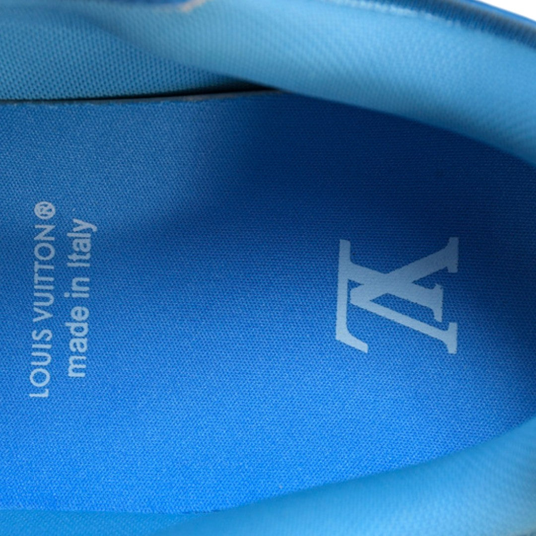 Louis Vuittоп Trainer Low 'Monogram Blue Embossed'