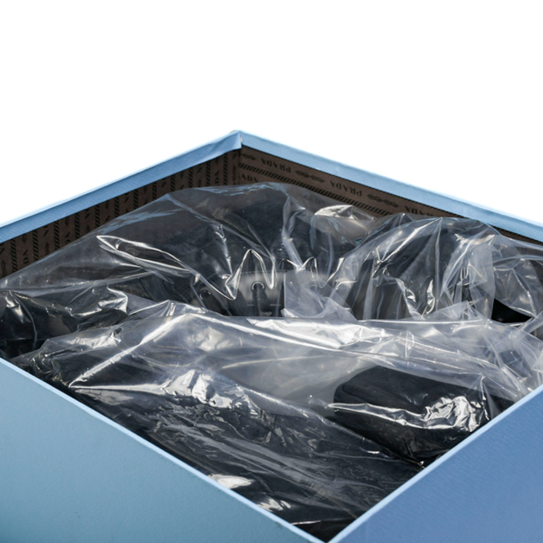 Prada Monolith brushed Boots 'With Pouch'