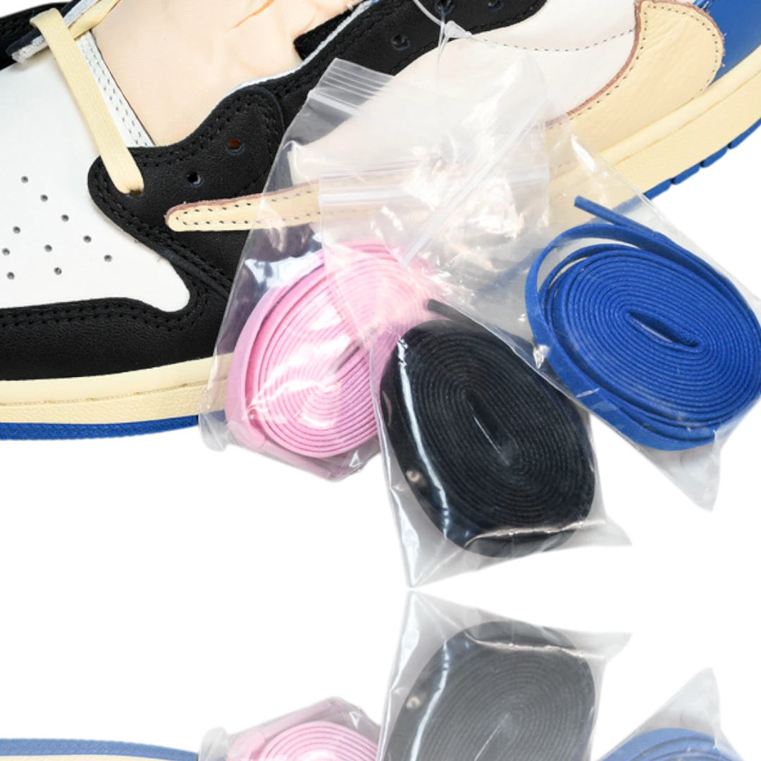 (CLEARANCE) Travis Scott x AJ1 Low OG Fragment ‘Military Blue’