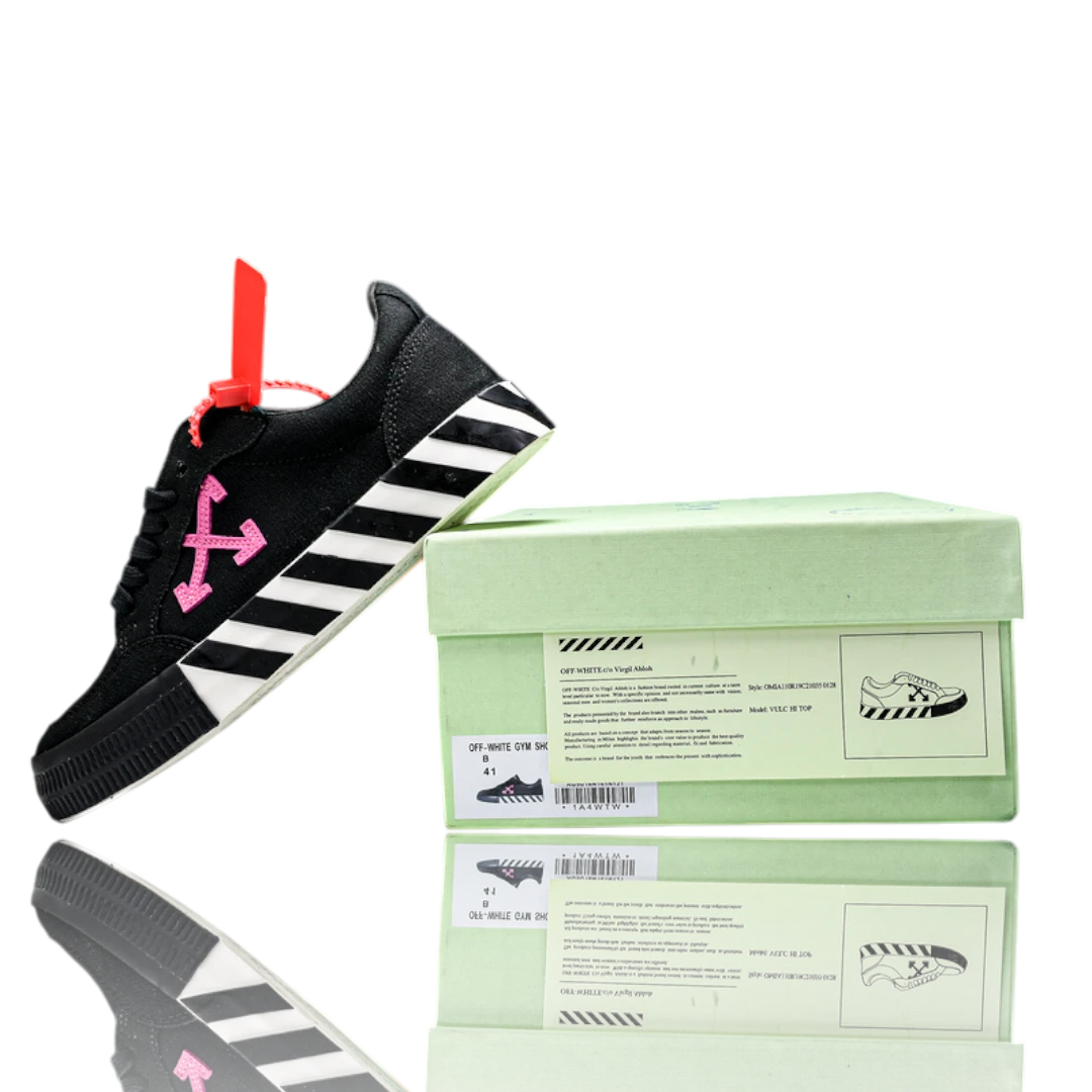 Off-White Vulc Low 'Black Violet SS20'