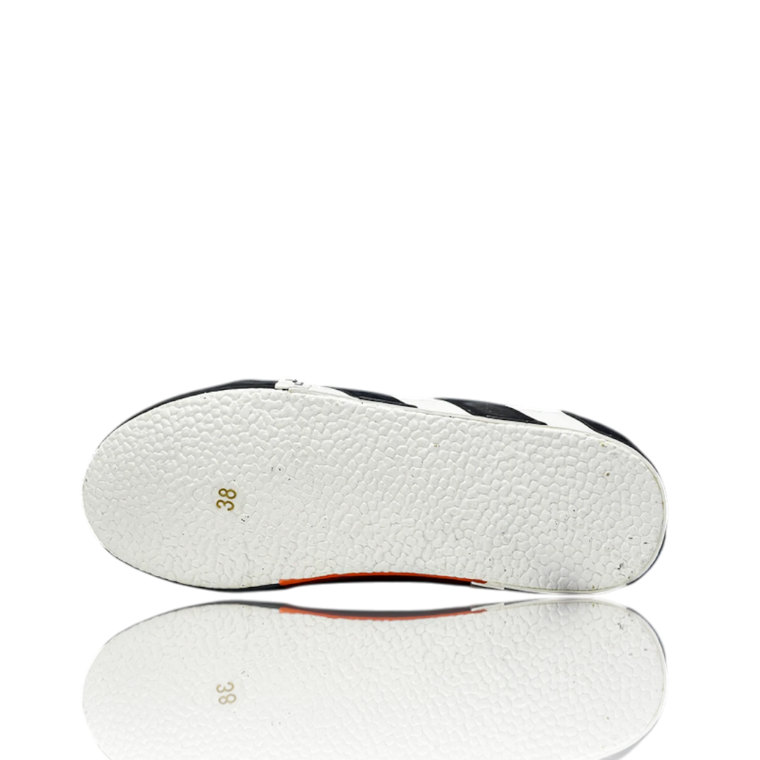 Off-White Vulc Low 'Black' (‘C 2018) Old Stripes