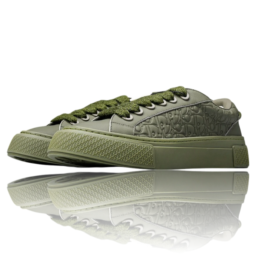 Dlor B33 Gravity Leather 'Oblique Triple Khaki'