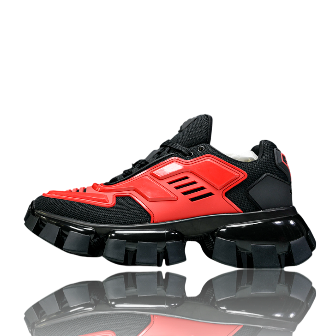 Prada Cloudbust Thunder Knit 'Red Black'